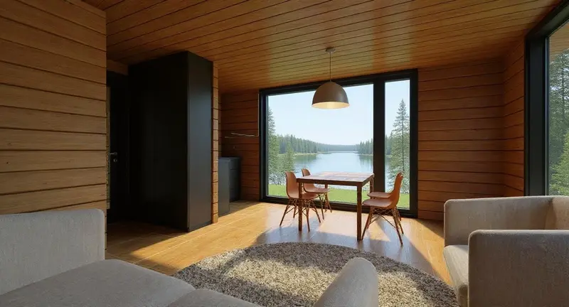 Jälkeen - Kalustettu pohjakuva